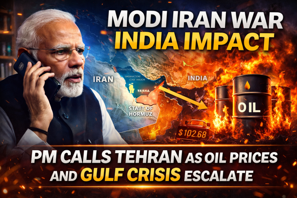 Modi Iran war India impact diplomatic call